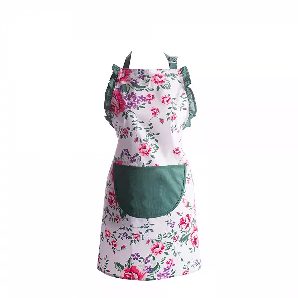 ALTOM DESIGN CHARLOTTA fartuch kuchenny 68X80 cm 100% bawełny jasny wzór