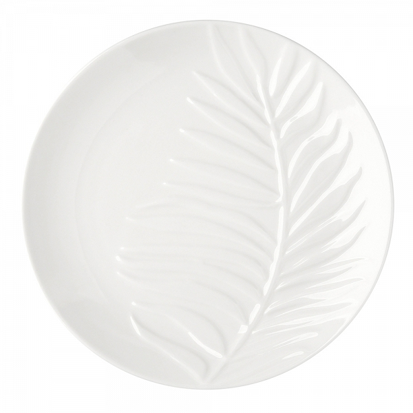 ALTOM DESIGN TROPICAL WHITE talerz porcelanowy 20 cm