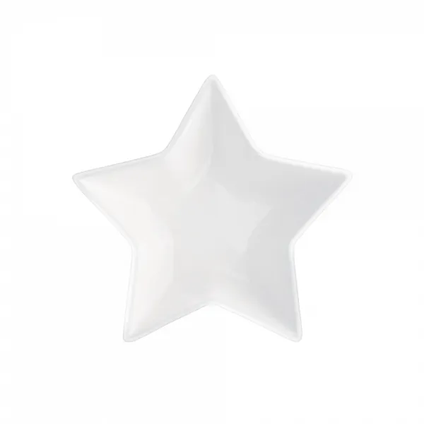 ALTOM DESIGN GWIAZDKA półmisek salaterka porcelanowa świąteczna 19x18x5,5 cm