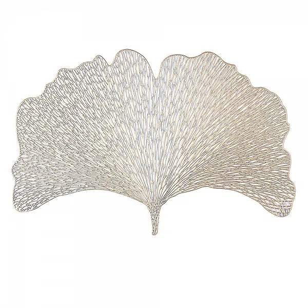 ALTOM DESIGN podkładka mata stołowa 44X30 cm DEK. KWIAT ZŁOTA