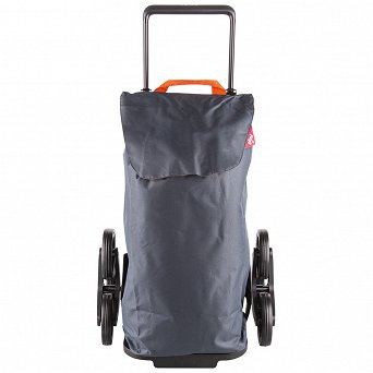 GIMI TRIS NEW wózek na zakupy / torba na 6 kółkach 30KG/52L szara
