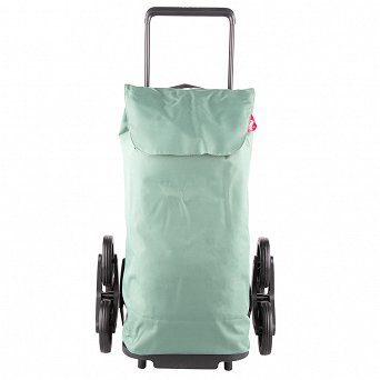 GIMI TRIS NEW wózek na zakupy / torba na 6 kółkach 30KG/52L zielona