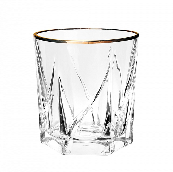 ALTOM DESIGN JACK GOLD szklanki do whisky / komplet 6 szklanek 330ml