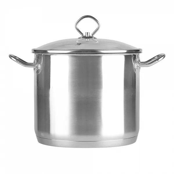 ALTOM DESIGN DAVID garnek wysoki + pokrywka / stal nierdzewna 30cm 16,2L (gaz/indukcja)