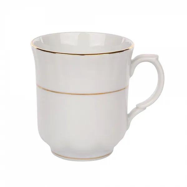 CHODZIEŻ IWONA ZŁOTY PASEK porcelanowy kubek 300ml