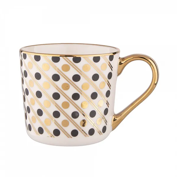 ALTOM DESIGN Palazzo kubek porcelanowy stożek 250 ml dek. II