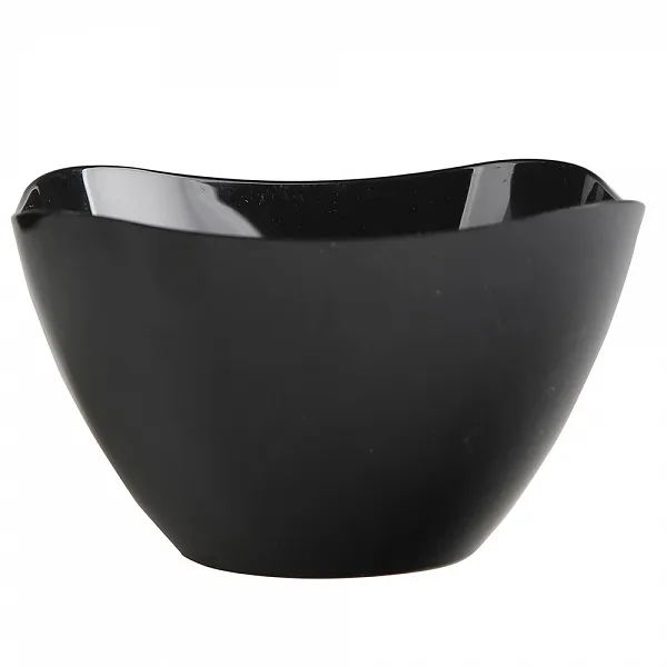 BEROSSI RONDO kwadratowa miseczka / salaterka 22,5cm 3L czarna
