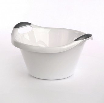 ARTGOS miska plastikowa do prania 370mm 10l kolor biały