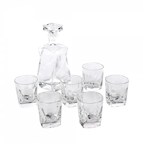ALTOM DESIGN MARCO zestaw do whisky karafka + 6 szklanek gift box