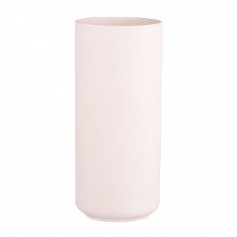 ALTOM DESIGN wazon ceramiczny 11x11x25 cm pudrowy róż