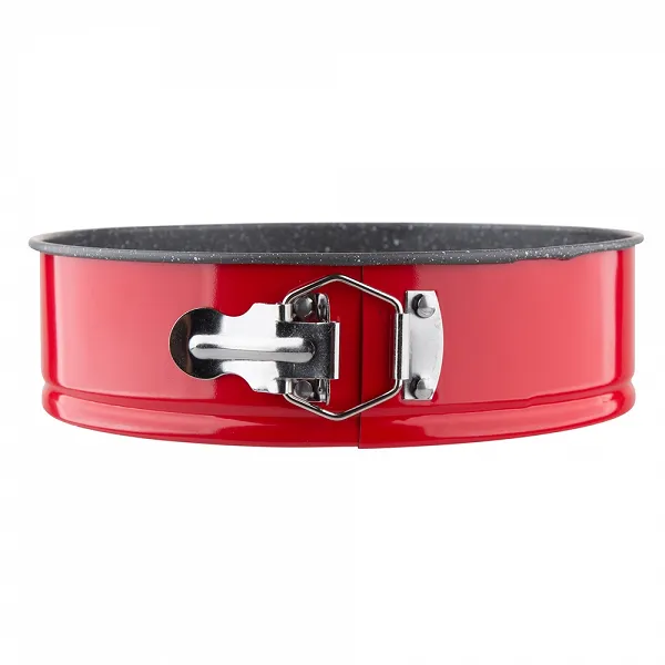 ALTOM DESIGN okrągła forma do ciasta tortownica 24cm czerwona