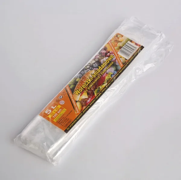 FARTPAK woreczki foliowe śniadaniowe 100szt 5L