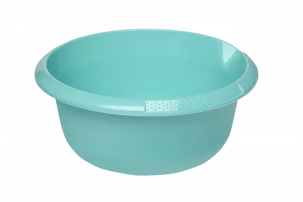 KEEEPER miska okrągła plastikowa z wylewką 28cm 3,5l wodny niebieski