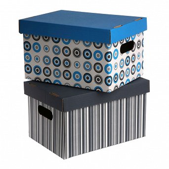 MS OWIŃSKA pudełko kartonowe ozdobne do przechowywania 31x23x16cm