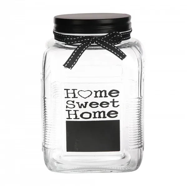 POJEMNIK SZKLANY HOME SWEET HOME 1850ML
