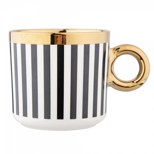 ALTOM DESIGN Palazzo kubek porcelanowy 350 ml dek. pasy A