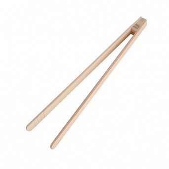 ROAN drewniane szczypce idealne do grilla / kiszonych ogórków 31cm
