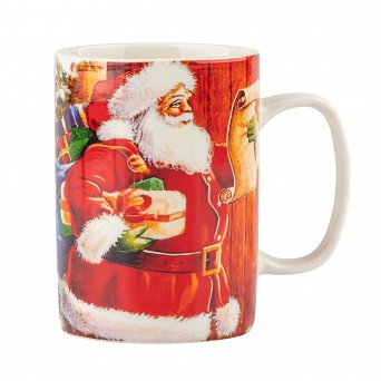 ALTOM DESIGN CHRISTMAS STORY kubek świąteczny porcelanowy do kawy i herbaty 300 ml DEK. C
