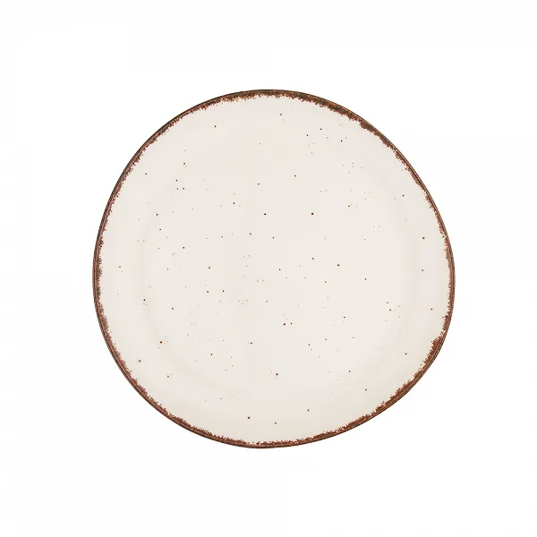 ALTOM DESIGN ORGANIC SAND Porcelanowy talerz płytki 25cm