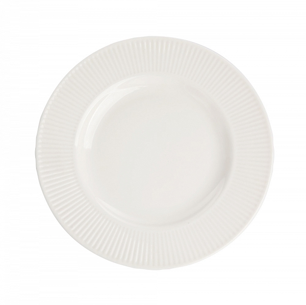 ALTOM DESIGN URBAN WHITE porcelanowy talerzyk deserowy 20cm