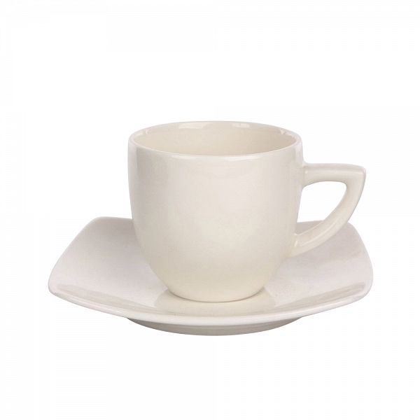 KAROLINA HIRUNI komplet do espresso filiżanka 100ml + spodek 11cm porcelana
