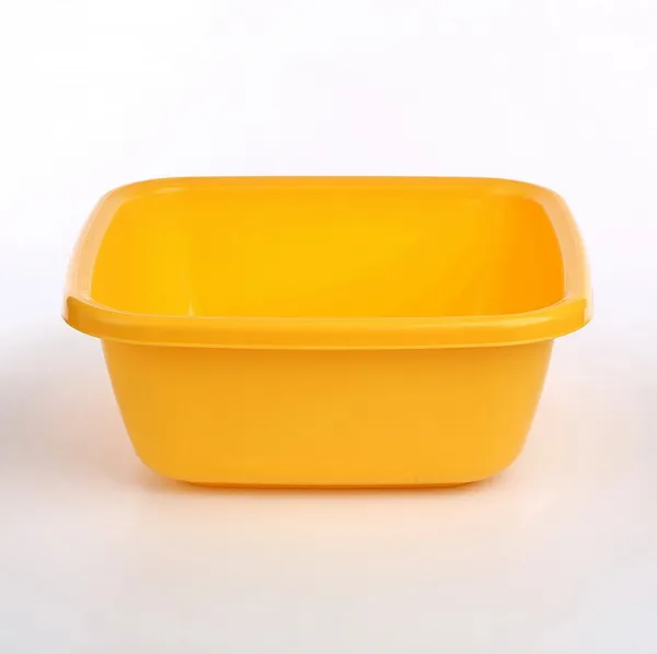 TONTARELLI plastikowa miska kwadratowa 34x34cm 9l kolor żółty