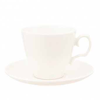MARIAPAULA ECRU zestaw do kawy porcelanowy dla 6 osób, 18el new