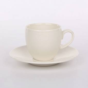 KAROLINA SPRING filiżanka ze spodkiem do espresso 100ml/10,5cm porcelana