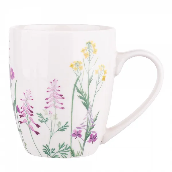 ALTOM DESIGN HELLO SPRING kubek porcelanowy do kawy i herbaty 300 ml DEK. B