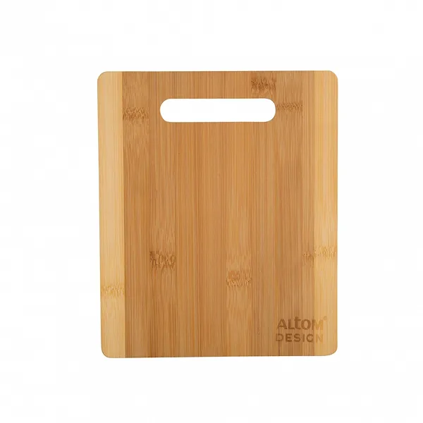 ALTOM DESIGN ORGANIC deska kuchenna bambusowa z uchwytem 21x25x1 cm