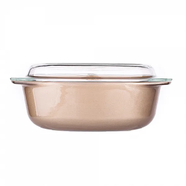 ALTOM DESIGN NOBLE naczynie żaroodporne z powłoką non-stick i pokrywą owalne 3,5 l 33x23x13cm