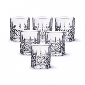 ALTOM DESIGN CASCADE szklanka do napojów / drinków / whisky kpl.6 szklanek 330 ml