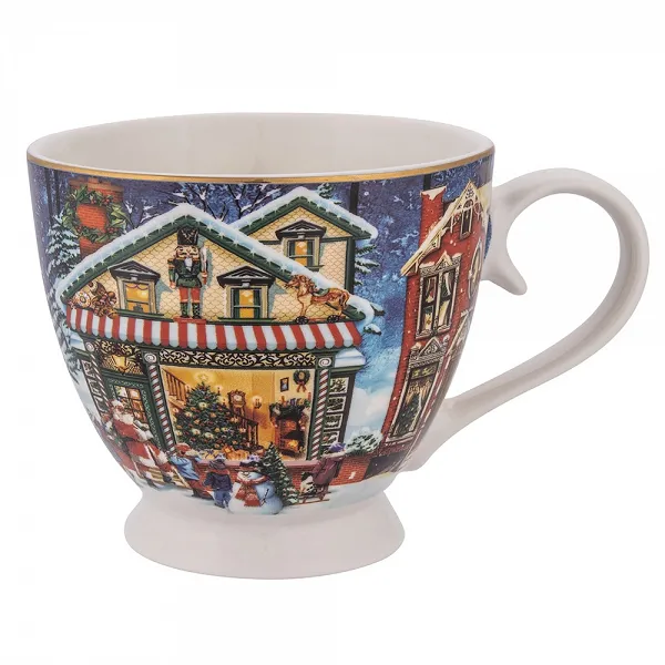 ALTOM DESIGN MAGICZNA WIOSKA Porcelanowa filiżanka jumbo na stopce 400ml