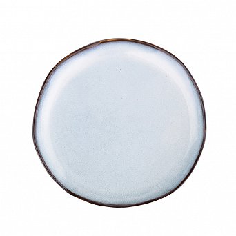 ALTOM DESIGN REACTIVE BLUE porcelanowy talerz deserowy 18 cm 