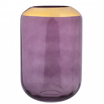 ALTOM DESIGN AURORA wazon wys. 24cm fioletowy