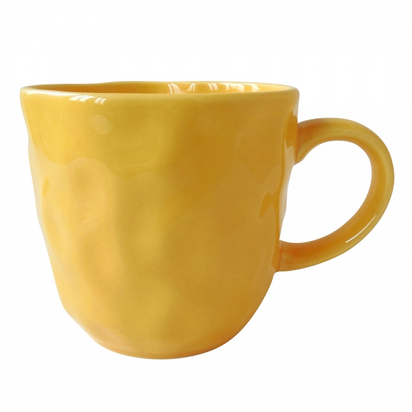 ALTOM DESIGN SUNNY kubek porcelanowy do kawy i herbaty wytłaczany 350 ml