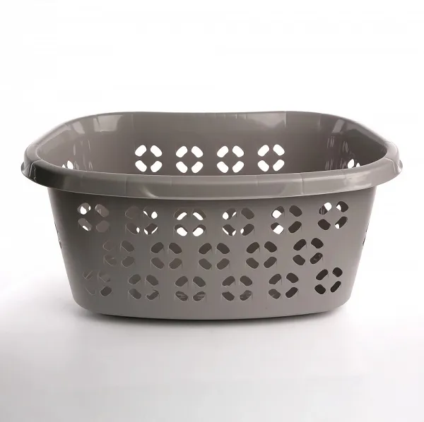 KEEEPER ANTON kosz/pojemnik na pranie plastikowy łazienkowy 30,5l 57,5cm szary
