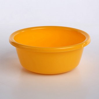 TONTARELLI okrągła miska plastikowa 24cm 2,5l kolor żółty