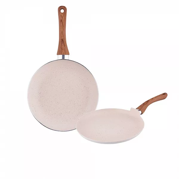 ALTOM DESIGN ARENA Zestaw 2 aluminiowych patelni nieprzywierających na indukcję 25 cm i 28cm