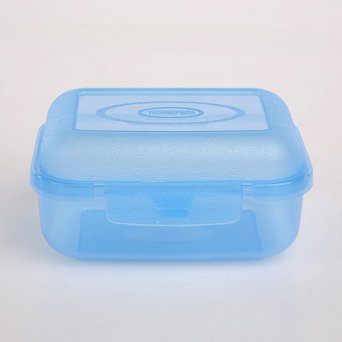 TONTARELLI FILL BOX pojemnik hermetycznie zamykany na żywność 0,5L transparentny niebieski