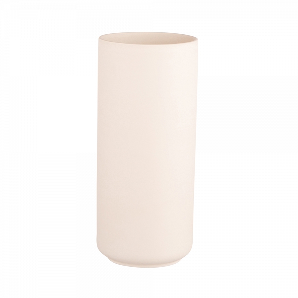 ALTOM DESIGN wazon ceramiczny 11x11x25 cm kremowy