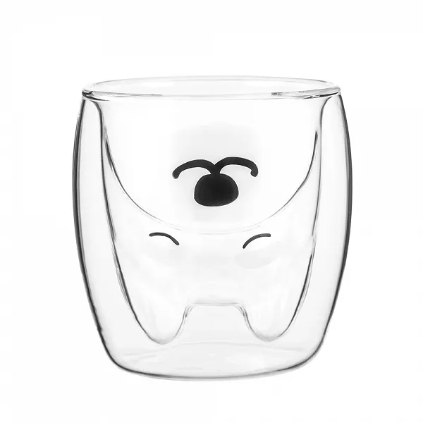 ALTOM DESIGN ANDREA KIDS szklanka termiczna z podwójną ścianką i dnem 260ml DEK.PIESEK