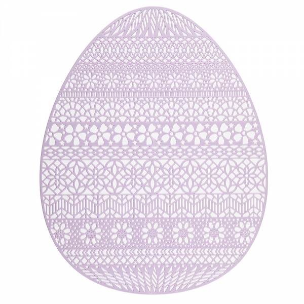 ALTOM DESIGN podkładka mata stołowa pvc 32X40 cm jajko fioletowa