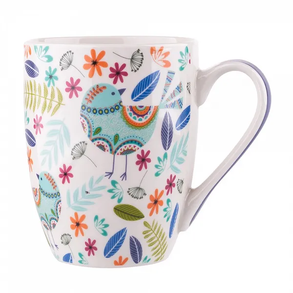 ALTOM DESIGN FOLK porcelanowy kubek baryłka 300 ml