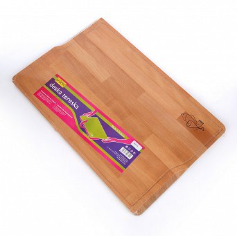 PRACTIC TERESKA deska kuchenna drewniana z dekoracją 44x28cm