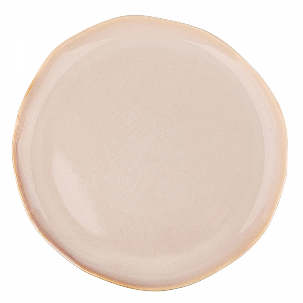 ALTOM DESIGN REACTIVE SAND porcelanowy talerz obiadowy 25 cm