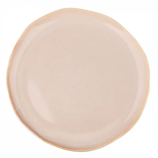 ALTOM DESIGN REACTIVE SAND porcelanowy talerz obiadowy 25 cm