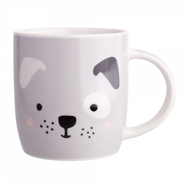 ALTOM DESIGN kubek dla dzieci / do kawy i herbaty porcelanowy 300 ml DEK. PIES