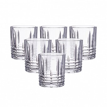 ALTOM DESIGN MUSCAT szklanka do napojów / drinków / whisky kpl.6 szklanek 300 ml