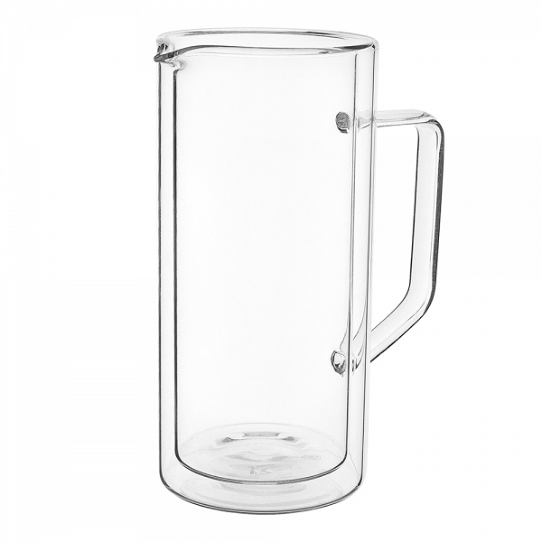 ALTOM DESIGN ANDREA dzbanek szklany termiczny  / z podwójną ścianką i dnem do napojów 0,95 l